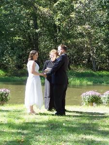 Altar Lights Weddings, Rockford — Denise and Chris's wedding at Sugar River Forest Preserve....beautiful couple and fantastic setting!