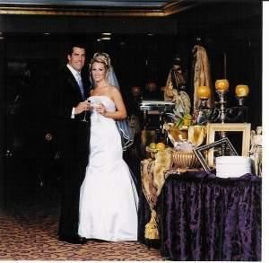 Center Gallery (Pre-Function), Grand Bohemian Hotel, Orlando — Wedding Couple in Centre Gallery