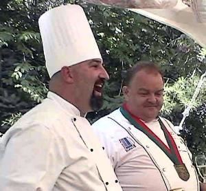 Chef Mike and Chef Jacque survey one of our events in Highlands, North Carolina.