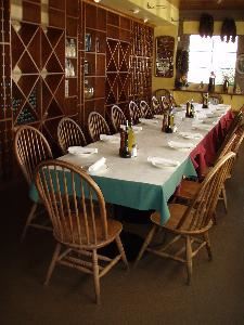 Wine & Water wall room, Tucci's Cucina Italiana, Salt Lake City