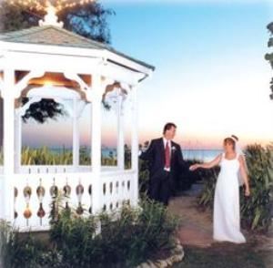 Gazebo, Harrington House Beachfront Bed & Breakfast Inn, Bradenton Beach