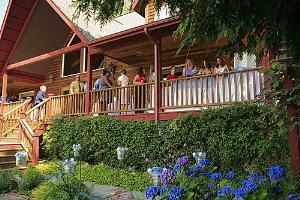 Morgan Hill Retreat, Morgan Hill Retreat, Poulsbo — Buffet line on the porch