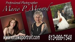 Mario P. Menard Professional Photographer, Ottawa
