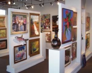 ArtSource Fine Art Gallery & Framing, Raleigh — Pictured is the interior of the North Hills Gallery.