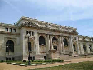 The Historical Society Of Washington DC, Washington — Built in 1903, the Historical Society of Washington's beautiful Beaux Arts building has a monumental entrance, marble staircases, terrazzo floors and several unique spaces to provide the ideal setting for any event. 

The site is located across from the Walter E. Washington Convention Center on a spacious, privately-operated, urban parkland in the heart of downtown DC.  The  historic building is centrally located between two Metro rail stops and just steps away from Chinatown.

Feel free to contact me via phone (202-383-1860) or e-mail (mcummins@historydc.org) to set-up a site visit and experience the Historical Society’s  stunning architecture and classic styling.