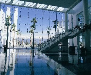 North Lobby, Ontario Convention Center, Ontario — North Lobby of the Ontario Convention Center