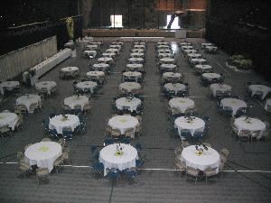 Wedding Reception Area, Long Lines Family Recreation Center, Sioux City — Weddings large and small, we can host them all