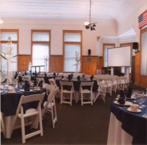 Freimann Room, The History Center, Fort Wayne — The Freimann Room comfortably seats up to 200 guests for your event.