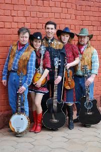 Country Saloon bluegrass band