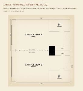 Capitol View Meeting Room, Savoy Suites Hotel, Washington
