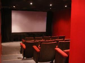 Santa Monica Screening Room, Santa Monica — A new 28-seat mini-theater with comfortable, fixed, movie
theater-style seating --great for presentations, long or short.  Just
opened, with all new video/sound equipment.

Tiered seating for 28 guests, Native 1080p HD projection, Surround
sound, 120 inch diagonal screen

Formats currently supported (more coming soon):  HD-DVD, Blue-Ray DVD,
HDV Tape, DVD, MiniDV, DV-Cam, ¾ inch, VHS, Quicktime, Powerpoint

Brand new, in convenient Santa Monica location -- 14th St near
Colorado.  Free street parking available.  Theater is also available
without A/V equipment, starting at just $100.00 per hour.  Ideal for
classes, sales presentations, meetings, casting sessions, even
recitals, poetry readings-- you name it.

Come take a look!  Call Santa Monica Screening at 310 393-8306 or
visit our website at www.smscreening.com.