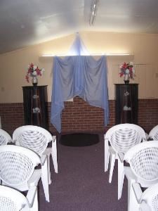 Indoor Chapel, Sweetheart Riverside Wedding Chapel, Sevierville