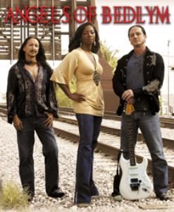Angels of Bedlym, Fort Lauderdale — From left to rt: Tony Parkis (Bass/Vocals), Evann Black (Lead Vocals), Gio Ardizzola (Guitar/Vocals).