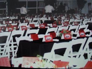 Rocky Mountain Raceways, Salt Lake City — Imagine your corporate party in our large Convention Center complete with sound system and stage.  Isabella's Catering can see to all of your dining needs.  Full bar service is available as well.