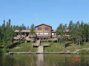 Big Sand Lake Fishing and Hunting Lodge, Winnipeg — Main Lodge on Big Sand Lake