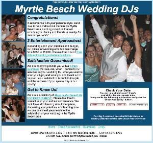 Myrtle Beach Wedding DJs, North Myrtle Beach — Depending upon your priorities and budget, our prices for wedding entertainment range from $350 to $5,000. Choose from one of three different wedding entertainment tiers.