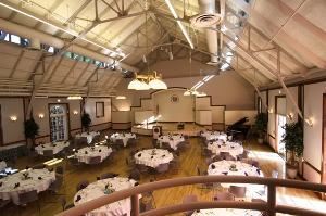 Alumni Hall Auditorium, Stonehill College Conference & Event Services, North Easton — Alumni Auditorium is a classic space with beautiful architecture, ample natural lighting, a permanent stage, and is adjacent to a glass Atrium.