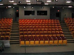 Hemmingway Theatre, Stonehill College Conference & Event Services, North Easton — Newly renovated, Hemingway Theatre lends itself to large seminars, meetings, concerts, plays, and musicals.