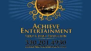 Achieve Entertainment, Cleveland — ACHIEVE ENTERTAINMENT is your source for your Wedding Day DVD. With the ability to edit live, do same day edits, or create fully produced dvds, we can suite your needs! Contact us today for our specials, promotions, and packages.