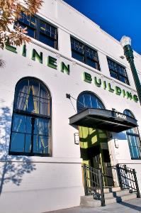 Linen Building Event Center, Boise — The original American Laundry building, constructed in 1910 as the only laundry facility in the United States to utilize geothermal heat for its heating and overall laundry service needs, has been transformed into Boise's most popular and architecturally unique event sites in the downtown area.  Located adjacent to the Modern Hotel and Bar, Boise's first design oriented Boutique Hotel, the Linen Building can accommodate all of your special event needs.