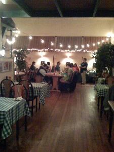 Courtyard Dining Room, McKeown's Restaurant & Bar, Seaside — L shaped room that seats 50
