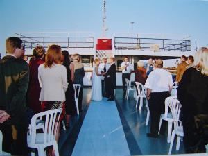 Private Charter, GOODTIME III, Cleveland — Have the Captain perform the Ceremony on the Third Deck