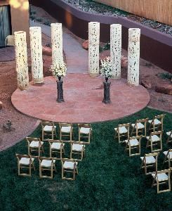 The Column Garden, Sedona Rouge Hotel & Spa, Sedona