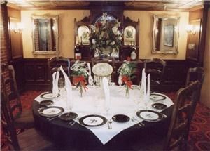 The Study, The Broker Restaurant, Denver — The Study will seat up to 36 guests comfortably. Ask us about the secret door that the bank president used to access his 4th floor offices!