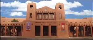 Museum, Museum of Contemporary Native Arts, Santa Fe — IAIA Museum main entrance.