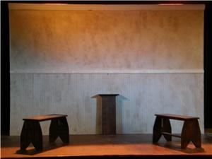 Academy Theatre, Avondale Estates — Academy Theatre Basic Stage Set up for Speeches