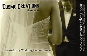 Cosmo Creations DJ Service, Cookeville — Created in 2001, Cosmo Creations DJ Service strives to provide excellent music, lighting, and video at an affordable price in the Middle Tennessee area. We have packages to fit most budgets and with 5 DJs, date availability is rarely a problem. Our DJ’n style has been often referred to as “not so over the top”.