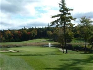 Sherwood Golf & Country Club, Chester — Sherwood Golf & Country Club sports one of the oldest forests in the Atlantic Region. This view from the 6th hole, Par 5, shows your approach to a large green with water surrounding the back portion of the hole. This Par 5 can and will challenge the best of golfers. For more information on Sherwood and its amenities please call Mike Masters @ 902-430-3980.