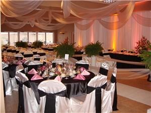 Creative Catering Banquet Hall, Creative Catering Banquet Hall, Port Saint Lucie — Creative Catering features a 1600 square foot banquet facility, with another 500 square feet of outdoor and tented poolside event area. They feature a full service kitchen and liquor license to provide everything you need for a wedding reception, private party, business / corporate meetings and seminars.  This venue is attached to SpringHill Suites Marriott who will extend special rates to their clients.  Creative Catering is family owned and operated and they insure all of their guests will be thoroughly surprised with the special attention to detail given by the Huszar family.  The kitchen creations are second to none, headed by Chef Andrew Huszar.  Chef Andrew offers a terrific wedding food package for just $19.95 per person, as well as other elegant dinners. Creative Catering is conveniently located just off I-95 at exit 121, near the PGA golf facilities in beautiful St. Lucie West, FL.