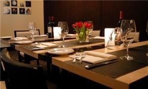 Jeroboam Room, Clarke's Restaurant, Lake Oswego — Our Jeroboam Room can seat up to 20 on one table, or up to 24 on three tables.