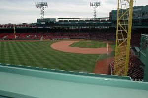 Green Monster Seats, Fenway Park, Boston
