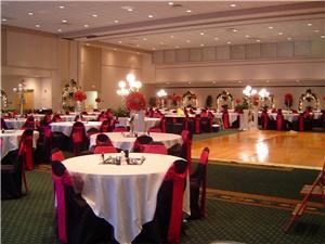 University Center, Northeastern State University, Tahlequah — The University Center Ballroom is approximately 9600 square feet and can be divided by airwalls into 3 sections allowing for unique set-ups.
