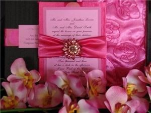 Enchanted Evening Invitations, Agoura Hills — Enchanted Evening Invitations designs and creates custom invitations as unique as the event itself. Each invitation is created to capture the style and elegance of your celebration. Every invitation is handcrafted using only the finest materials to create the invitation of your dreams.

At Enchanted Invitations the sky is the limit. Our designers understand that an invitation is more than just an invitation, but an opportunity to set the tone and create anticipation for your upcoming event. You only have one chance to make a first impression. Make your first impression one that your guests will be talking about. From births to weddings to anniversaries and special events, define your own personal elegance with a one of a kind invitation from Enchanted Evening.