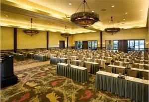 Grandview Ballroom, Big Cedar Lodge, Ridgedale — The Grandview Ballroom has 4 sections that can be rented separately.