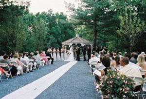 Garden Gazebo and Tented Reception Area, The Inn At Chester Springs, Exton