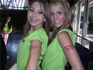 Airbrush Tattoos, Sacramento — Sacramento Race for the Cure