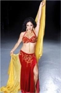 Rosalba Belly Dancer, Los Angeles — Your special event will become even more memorable by inviting Rosalba to perform for your guests and family.  Rosalba's shows feature authentic dancing and exquisite costuming from the Middle East. Rosalba is a professional dancer and entertainer with almost 10 years of experience. Rosalba's specialty dances include balancing sword, candles, veils, canes, zills, and isis wings.  Group shows with up to 10 dancers are also available.