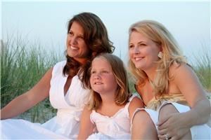 Resort Photography, Myrtle Beach — Family Beach Portrait