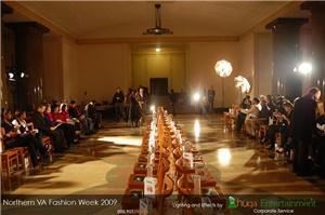 Huqa Entertainment, Washington — Lighting design for Northern VA Fashion Week by Huqa Entertainment