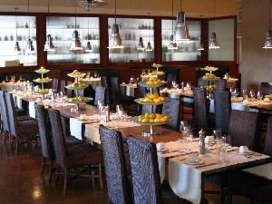 Soleil @ k, San Diego Marriott Gaslamp Quarter, San Diego — Hours of Operation:
Breakfast: Daily, 6:30am - 10:30am. Lunch: Daily, 11:30am - 3pm. Dinner: Sunday - Thursday, 5:30pm - 10:30pm
Friday - Saturday, 5:30pm - 11pm.