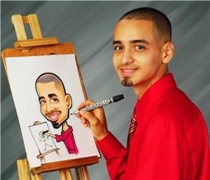 Caricatures by Mac Garcia, Houston