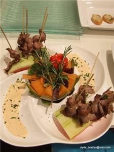 Angel's Catering, Powder Springs — Beef Satey with Chipote Sauce...