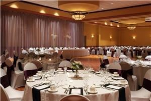 Dapper, Courtyard by Marriott Omaha - La Vista, La Vista — Our dapper ballroom, located in the La Vista Conference Center, is a popular venue for banquets & wedding receptions