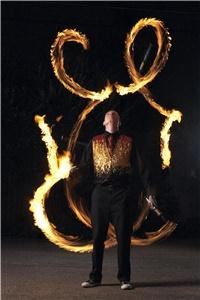 Dallas-Fort Worth Entertainer, Dallas — 3 torches with all throws behind the back.