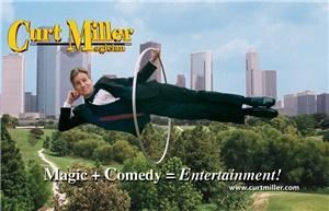 Curt Miller - Magician & Comedian, Houston — Magic plus Comedy equals Entertainment!  Houston Corporate Magician Curt Miller performs clean comedy magic shows and close-up magic for corporate and special events.  Imagine making your executive disappear, or seeing someone from your group floating in mid-air!   The Curt Miller Magic & Comedy Show is amazing, amazing CLEAN entertainment that’s great for all occasions.  Clients include Texaco, American Express, and NASA.  Show descriptions, pictures, and video are available at www.curtmiller.com