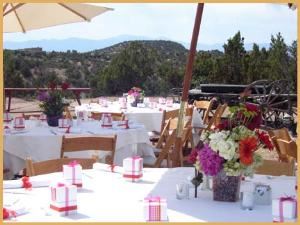 Mesa Vista, Bishop's Lodge - Ranch, Resort & Spa, Santa Fe — Mesa Vista, featuring sweeping panoramic views, offering a unique backdrop for outdoor ceremonies and receptions.
